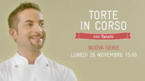 L'appuntamento è da lunedì 26 novembre alle 15 su Real Time. Riparte la voglia di dolce e la febbre del cake design, con Renato Ardovino che svelerà tutti i segreti dell'arte pasticcera.