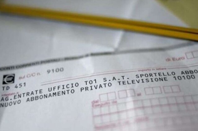 cedolino abbonamento canone rai
