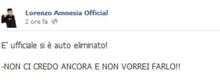 il primo post