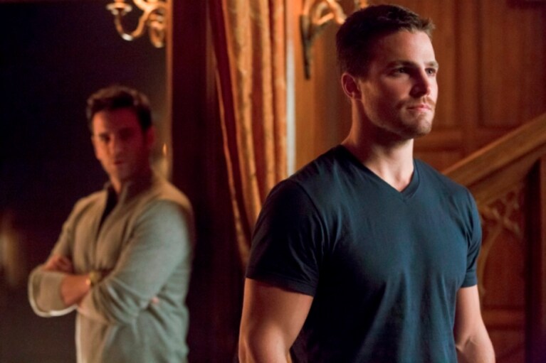 Tommy e Oliver in Arrow