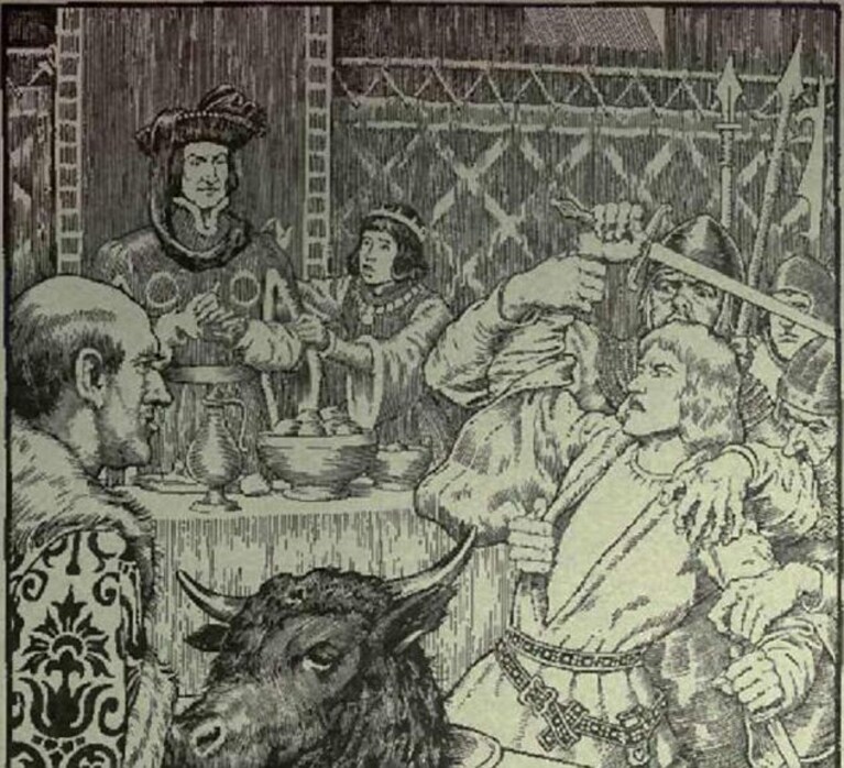 la cena nera nel 1444