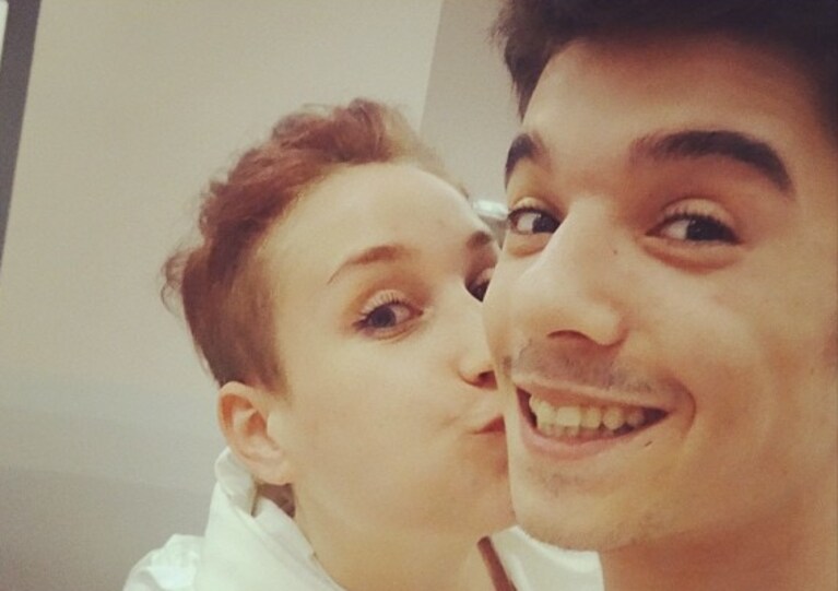 Moreno e Greta ad Amici 12