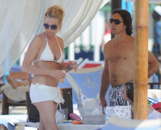 Federica e Mario Fargetta in spiaggia