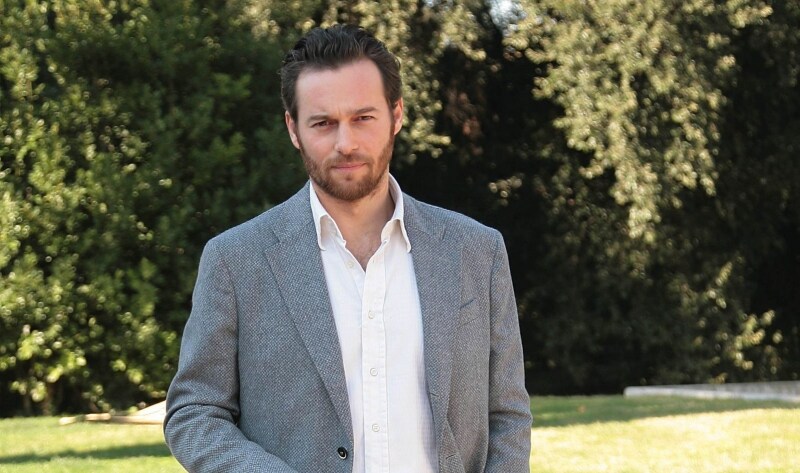 Giorgio Marchesi alla presentazione di Amore Nero