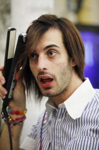 la fissa per i capelli
