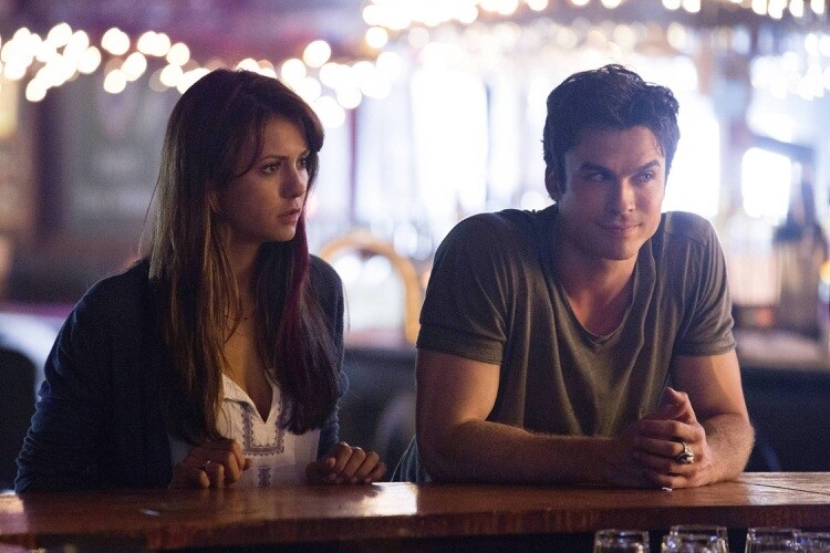 Damon-ed-Elena a The Vampire Diaries