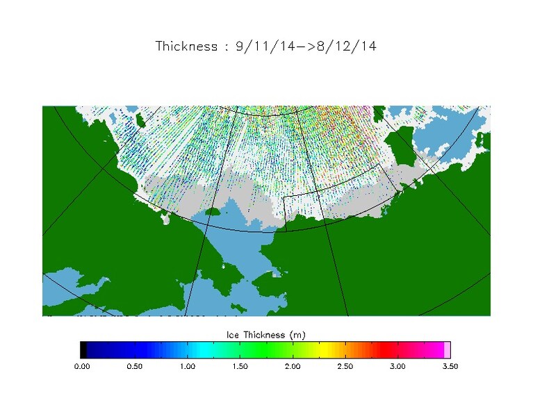 Ice thickness for operational applications. @ESA/CPOM