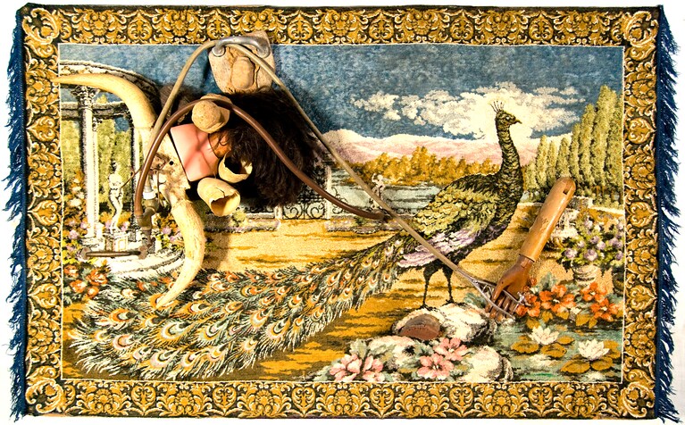 Daniel Spoerri, Le Paon, 1982