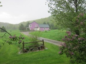 ** CORRECTS DATE OF PHOTO TO MAY 21 ** This Saturday, May 21, 2011 photo shows the site of a secluded yoga retreat in Franklin, N.Y. where there is no cell phone or Internet reception. It lets even the most avid Facebook users disconnect for a serene weekend. (AP Photo/Barbara Ortutay)