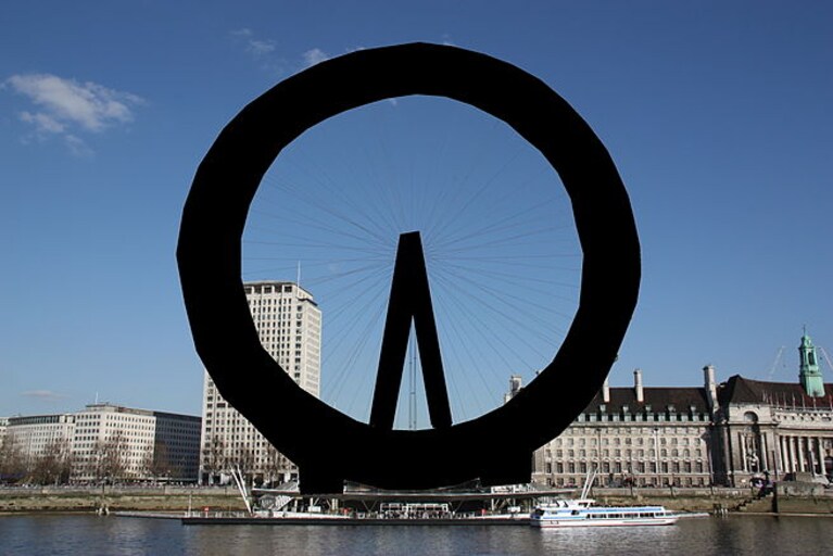 la censura del London-Eye