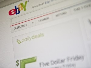 Ebay homepage