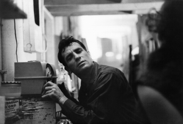 Jack Kerouac in uno scatto di John Cohen, 1959