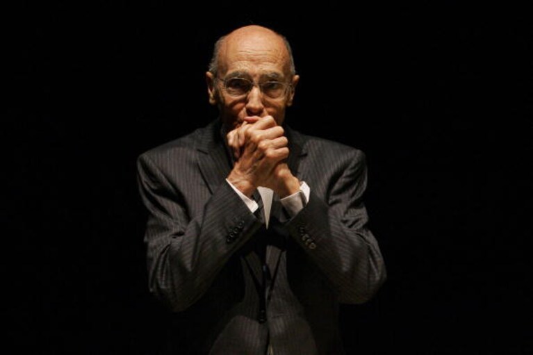 Josè Saramago nel 2008