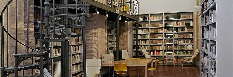 una sala della Casa delle Letterature