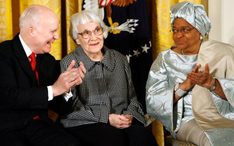 Harper Lee alla cerimonia per il conferimento della Medaglia presidenziale, 2007