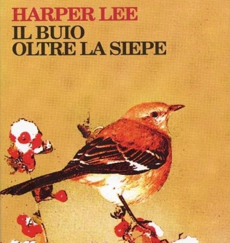 la copertina di Feltrinelli per Il buio oltre la siepe