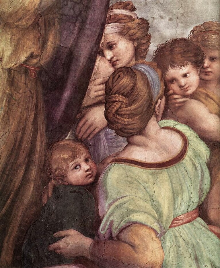 Messa di Bolsena, particolare