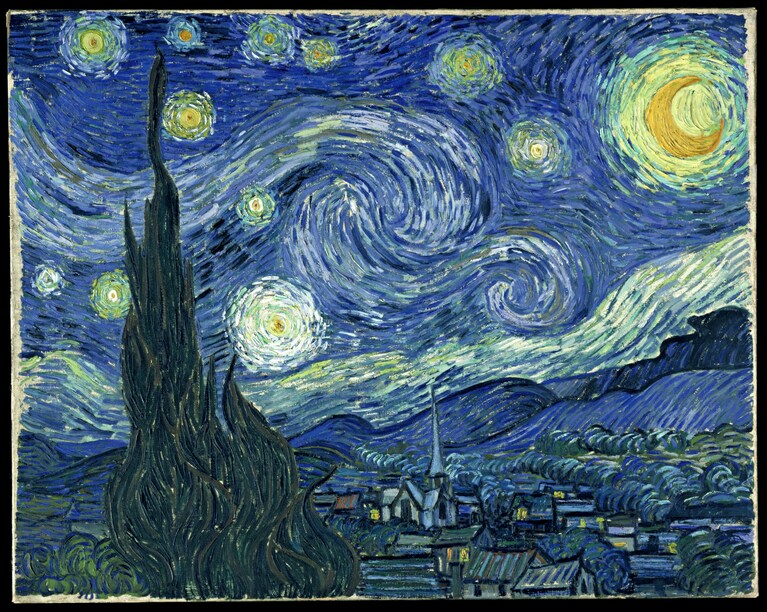 La notte stellata, 1889