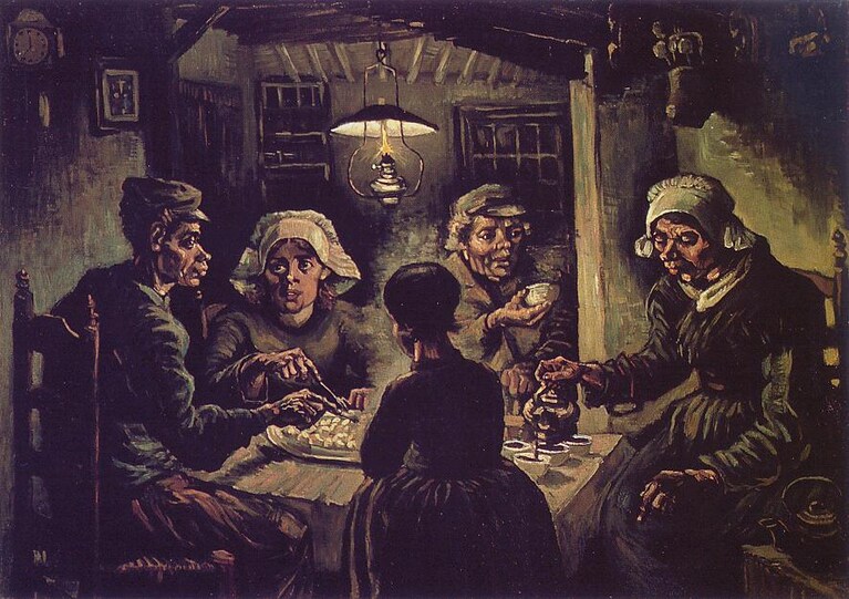 Mangiatori di patate, Van Gogh, 1885