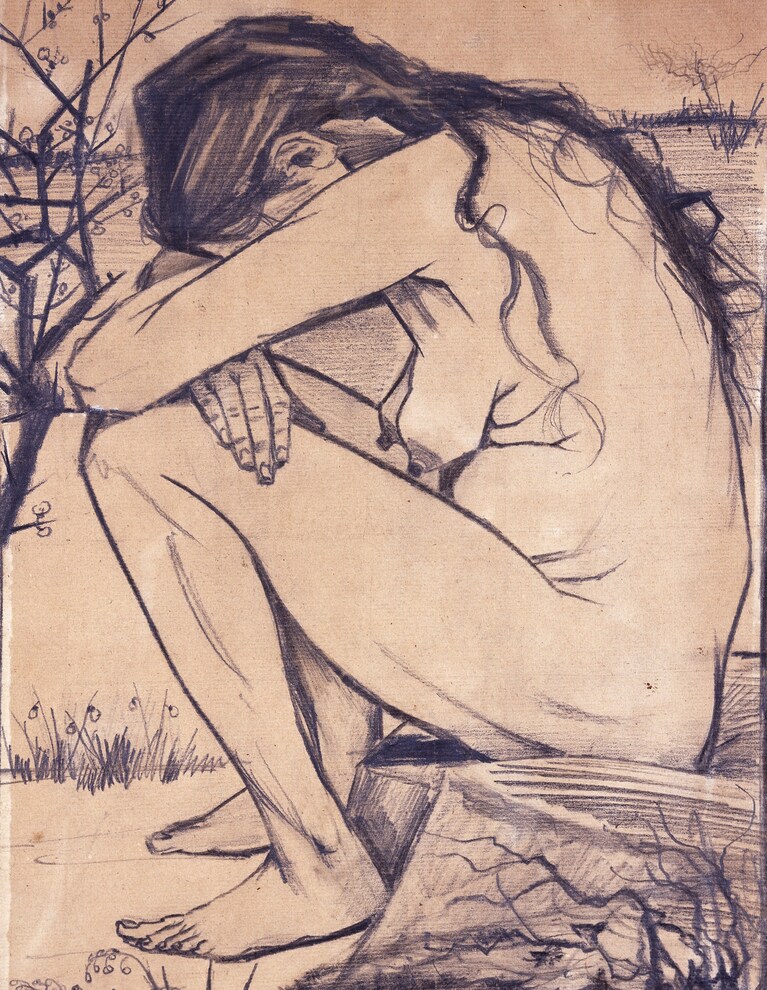 Dolore, Van Gogh, 1882