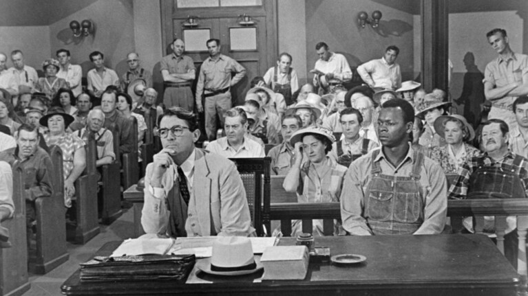 fotogramma dal film del '62 interpretato da Gregory Peck