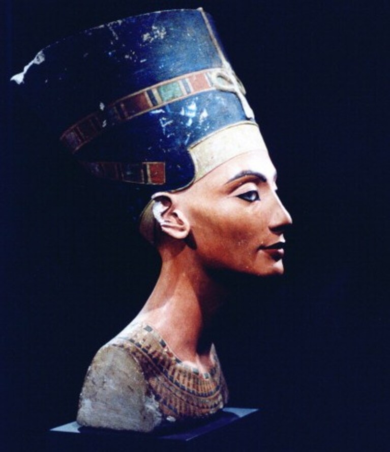 il busto di Nefertiti, Museo di Berlino