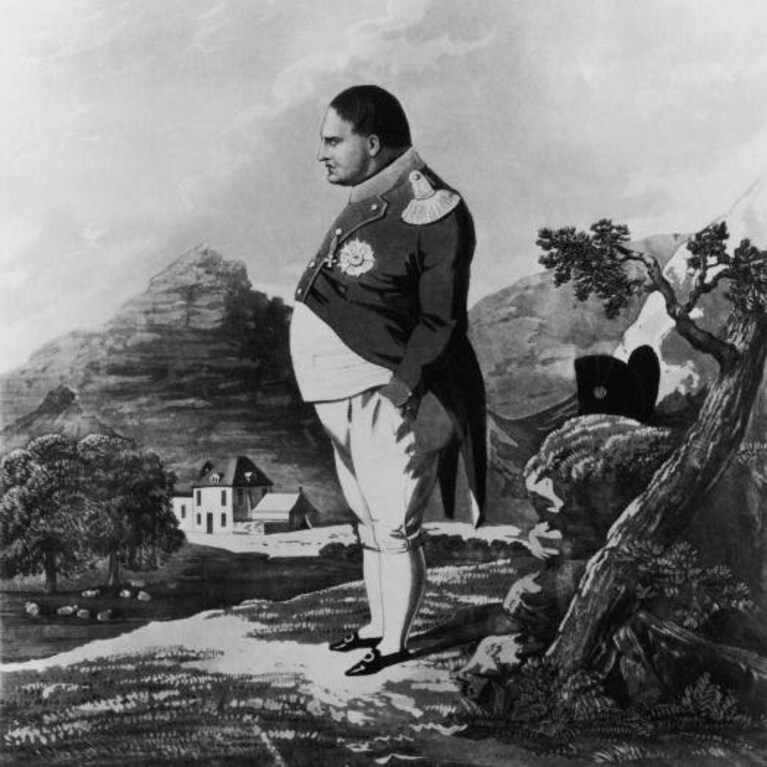 Napoleone a Sant'Elena, autore sconosciuto, 1820