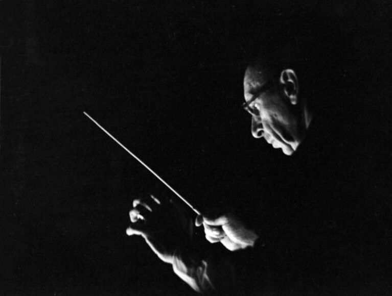 Igor Stravinskij nel 1950
