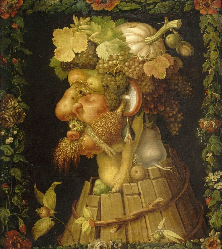 Giuseppe Arcimboldo, Le quattro stagioni (autunno), 1573