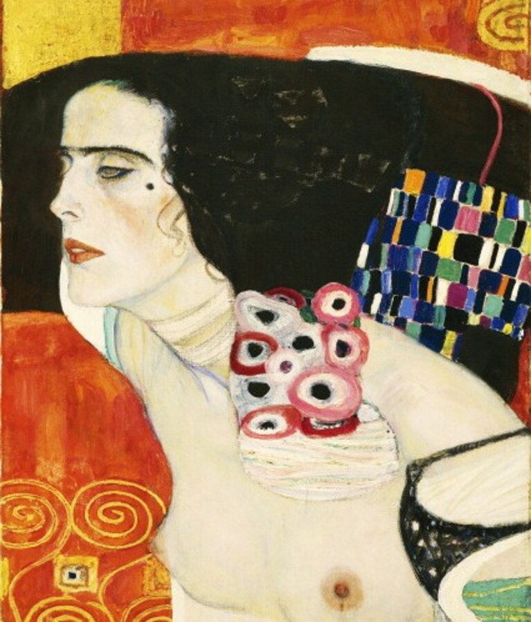 particolare della "Judith II", 1909, Gustav Klimt
