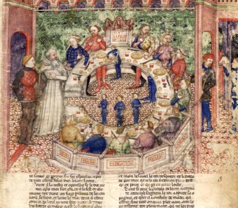 I cavalieri della tavola rotonda, 1220