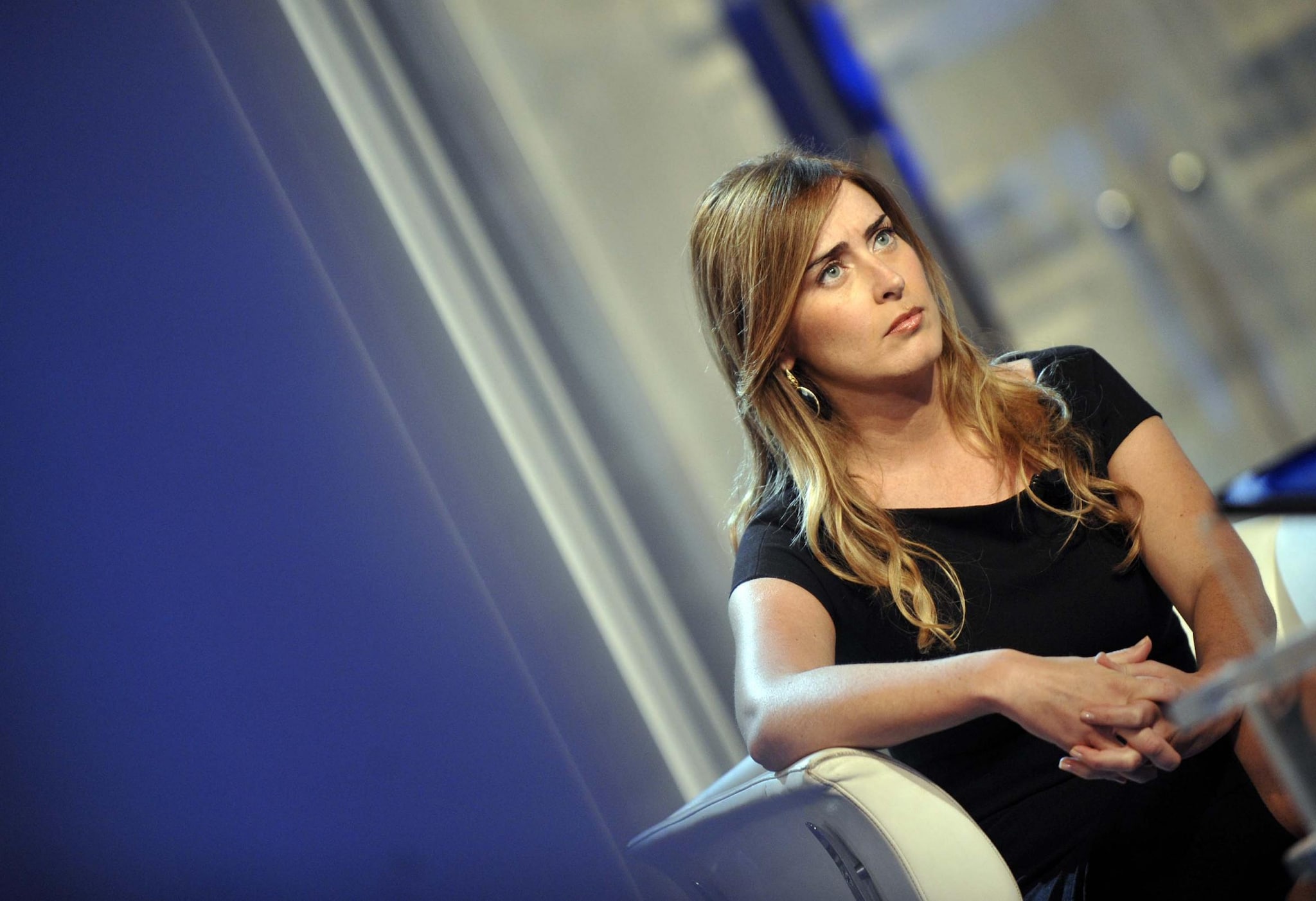 Maria Elena Boschi ospite di Porta a Porta