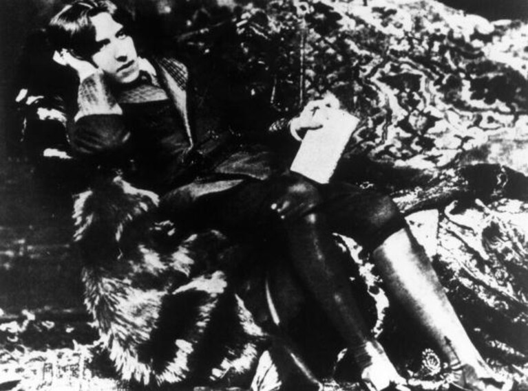 Oscar Wilde nel 1884