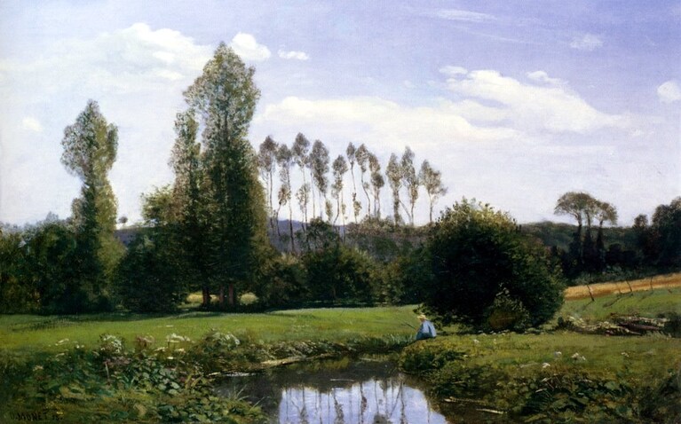 Veduta di Rouelles, 1856