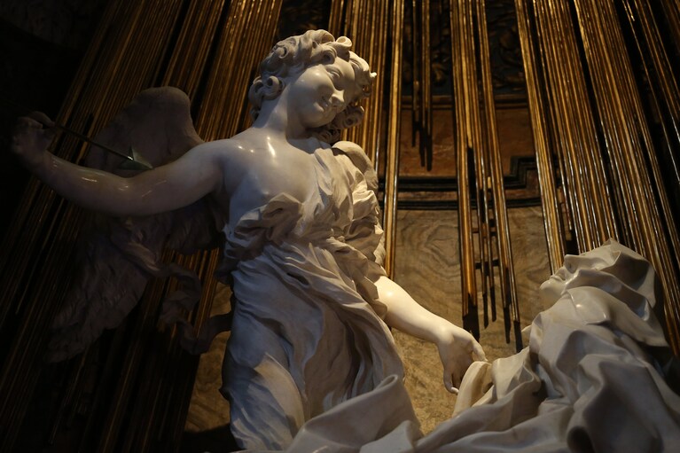particolare dell'Estasi di Santa Teresa, Gian Lorenzo Bernini
