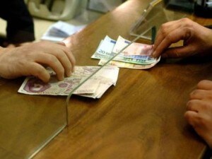 Cambio delle lire italiane in banconote euro