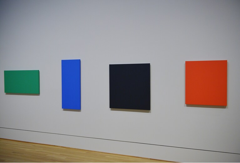 opere di Ellsworth Kelly esposte a Washington nel 2013