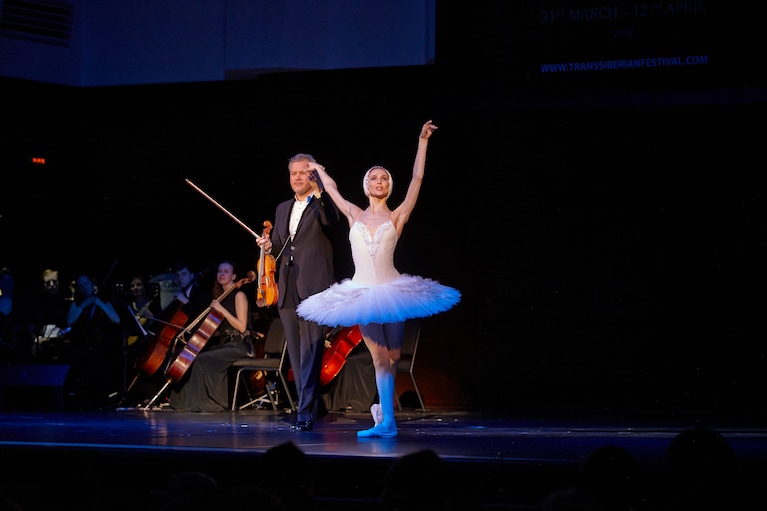 Svetlana Zakharova e Vadim Repin