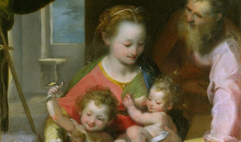 Madonna del Gatto, Federico Barocci (1575), National Gallery, Londra