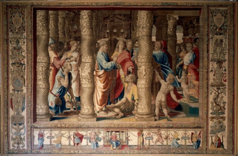 Arazzo ispirato ai disegni di Raffaello, Palazzo Ducale di Mantova