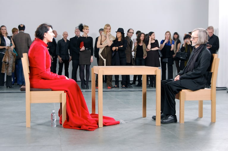 Marina_Abramović, The Artist is Present, 2010