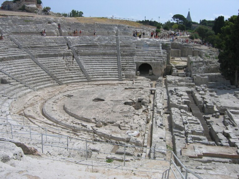 Teatro greco di Siracusa.