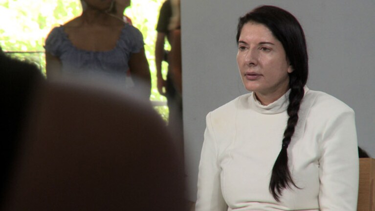 Un ritratto di Marina Abramovic