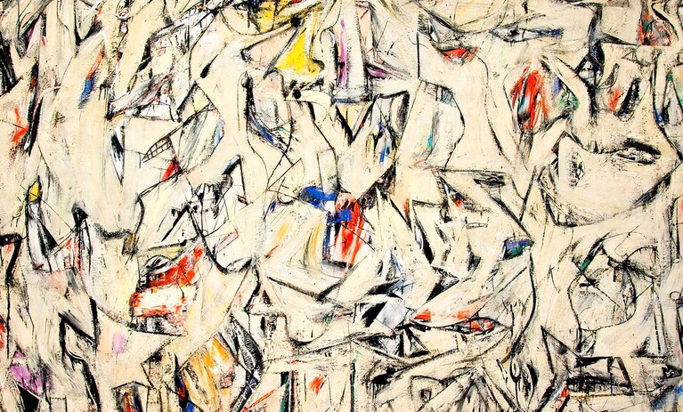 Willem de Kooning, Excavation, Art Institute of Chicago Building