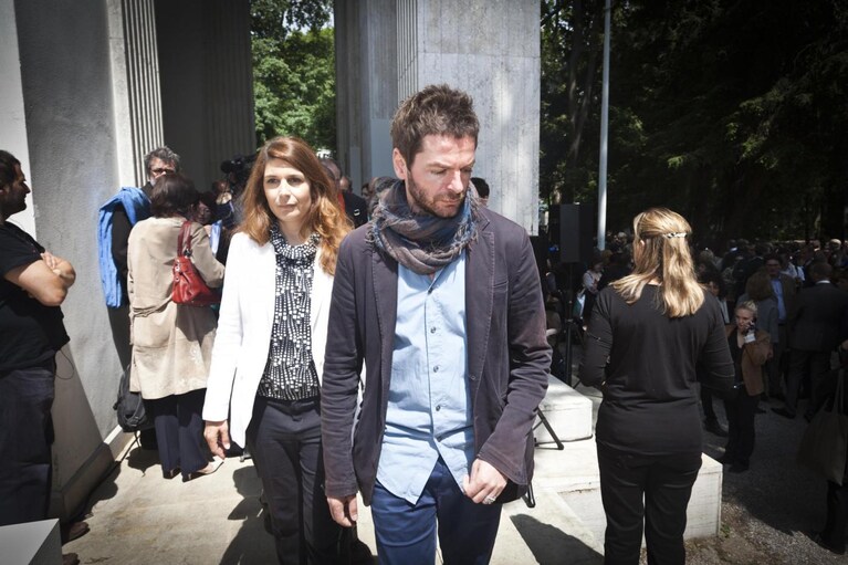 Biennale di Venezia 2013, Christine Macel insieme all'artista Anri Sala