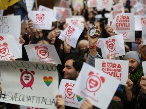Manifestazione per i diritti civili #svegliatiitalia