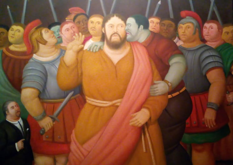 Fernando Botero, Bacio di Giuda