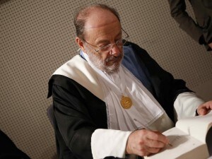 Conferimento laurea honoris causa in "Comunicazione e Culture dei Media" a Umberto Eco