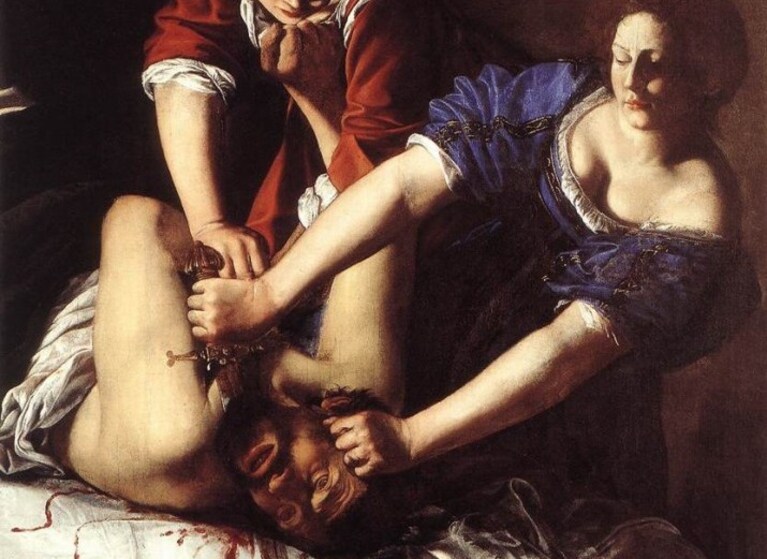 Giuditta decapita Oloferne, Artemisia Gentileschi (1612)
