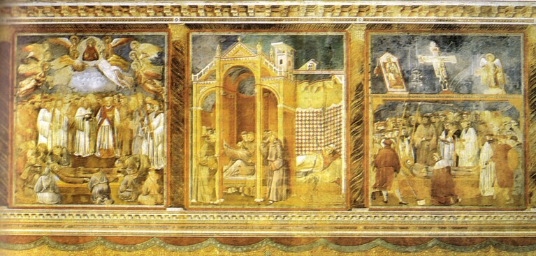 Giotto, Le storie di San Francesco